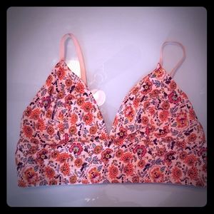 Floral bralet